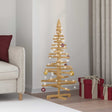 Vidaxl houten kerstboom kotka massief grenenhout