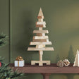 Vidaxl kerstbomen kotka 60 cm massief grenenhout naturel