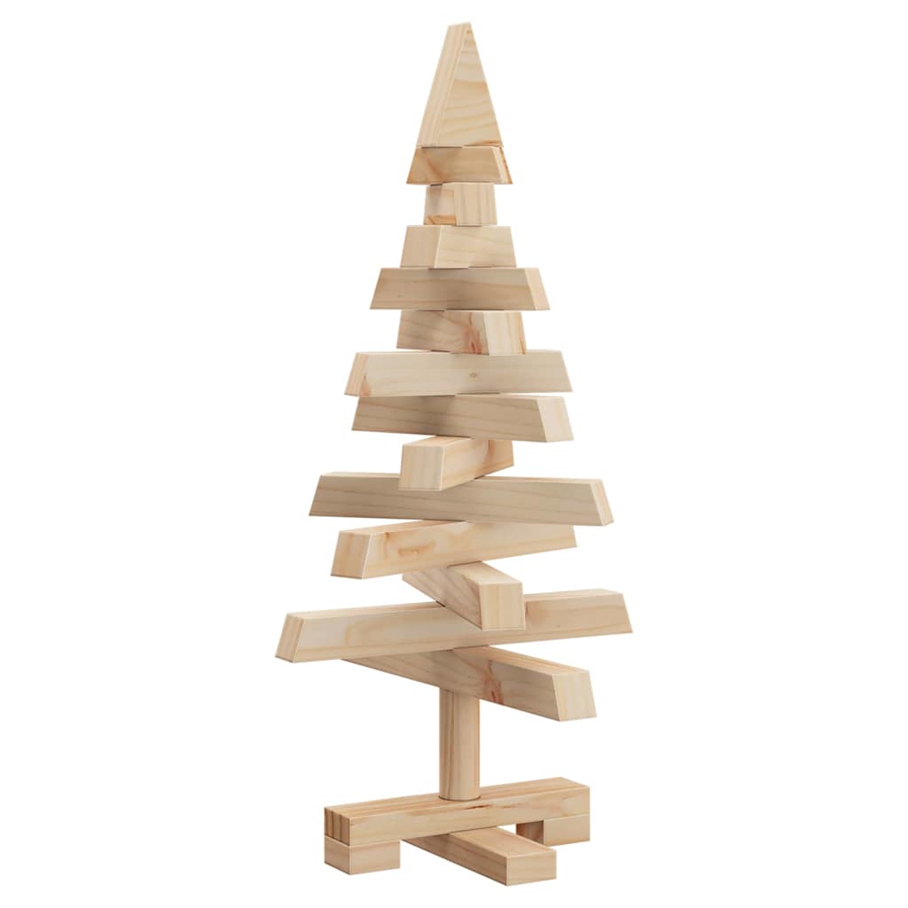Vidaxl kerstbomen kotka 60 cm massief grenenhout naturel