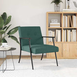 Vidaxl fauteuil donkergroen stof