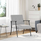 Vidaxl fauteuil wolkengrijs stof