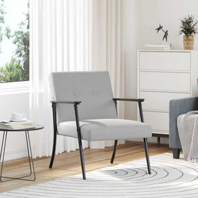 Vidaxl fauteuil wolkengrijs stof