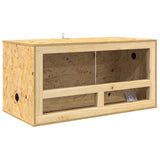 Vidaxl terrarium bruin 80 x 40 x 40 cm osb
