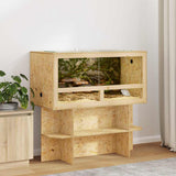 Vidaxl terrarium bruin 100 x 50 x 50 cm osb