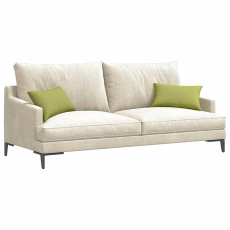 Vidaxl sofa kussens 2 st stof lichtgroen 50 x 30 cm
