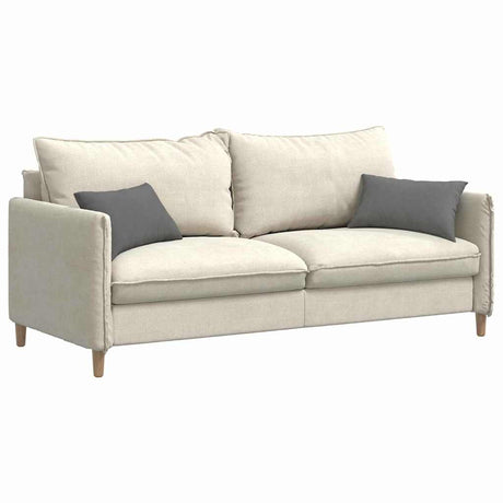 Vidaxl sofa kussens 2 st stof donkergrijs 50 x 30 cm