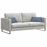Vidaxl sofa kussens 2 stuks blauw 50 x 30 cm cordstof