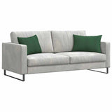 Vidaxl sofa kussens 2 stuks donkergroen 60 x 40 cm cordstof
