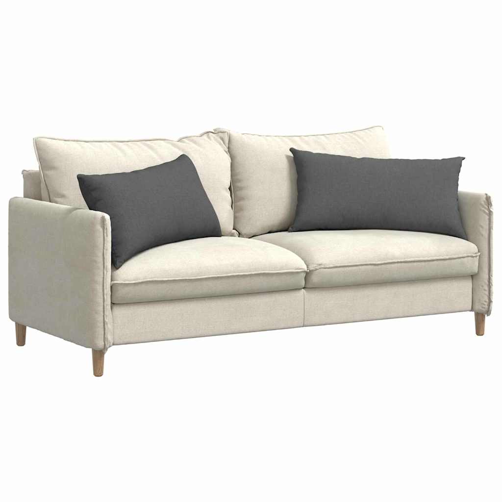 Vidaxl sofa kussens 2 st stof donkergrijs 80 x 40 cm