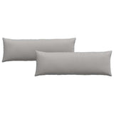 Vidaxl sofa kussens 2 pcs wolkengrijs 120 x 40 cm stof