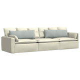 Vidaxl sofa kussens 2 stuks lichtgrijs 120 x 40 cm cordstof