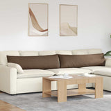 Vidaxl sofa kussens 2 pcs bruin 145 x 40 cm stof