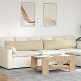 Vidaxl sofa kussens 2 pcs crème 145 x 40 cm stof