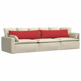 Vidaxl sofa kussens 2 pcs rood 145 x 40 cm stof