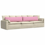 Vidaxl sofa kussens 2 pcs roze 145 x 40 cm stof