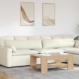 Vidaxl sofa kussens 2 stuks crème 145 x 40 cm cordstof