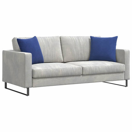 Vidaxl sofa kussens 2 stuks politieblauw 45 x 45 cm cordstof