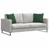 Vidaxl sofa kussens 2 stuks donkergroen 45 x 45 cm cordstof