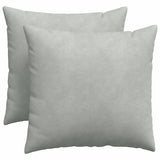 Vidaxl sofa kussens 2 stuks lichtgrijs 50 x 50 cm cordstof