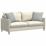 Vidaxl sofa kussens 2 stuks lichtgrijs 50 x 50 cm cordstof