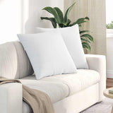 Vidaxl sofa kussens 2 st stof wit 60 x 60 cm