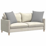 Vidaxl sofa kussens 2 pcs wolkengrijs 60 x 60 cm stof