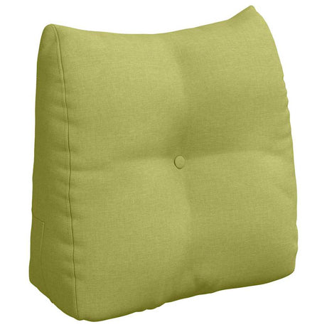 Vidaxl rugkussen lichtgroen 45 x 24 x 50 cm stof