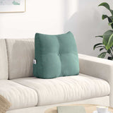 Vidaxl rugkussen zeegroen 45 x 24 x 50 cm fluweel