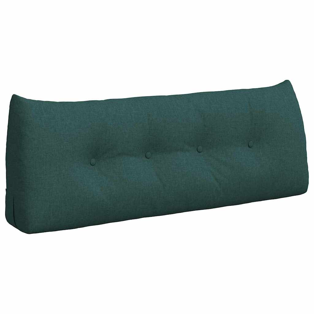 Vidaxl rugkussen donkergroen 120 x 24 x 50 cm stof