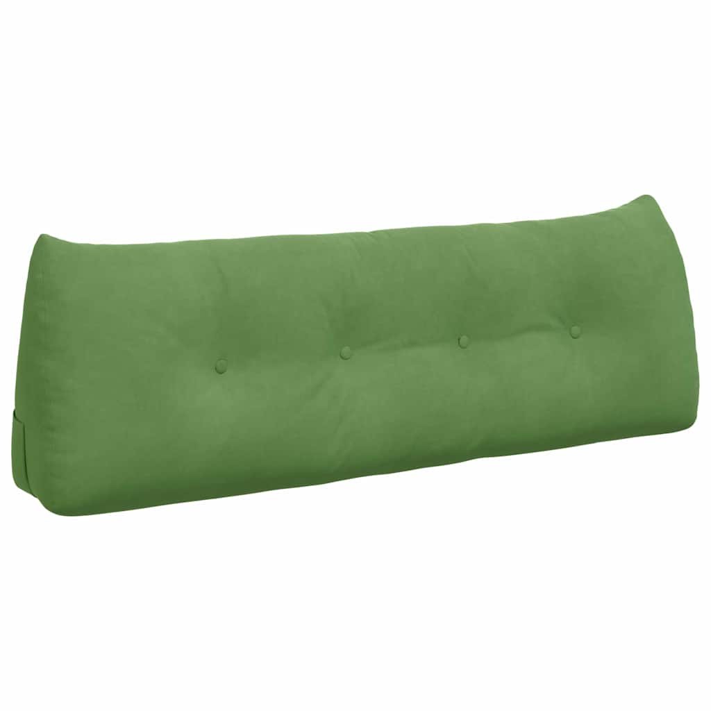Vidaxl rugkussen lichtgroen 140 x 24 x 50 cm fluweel