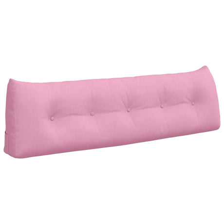Vidaxl rugkussen roze 160 x 24 x 50 cm stof