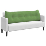 Vidaxl rugkussen lichtgroen 160 x 24 x 50 cm fluweel