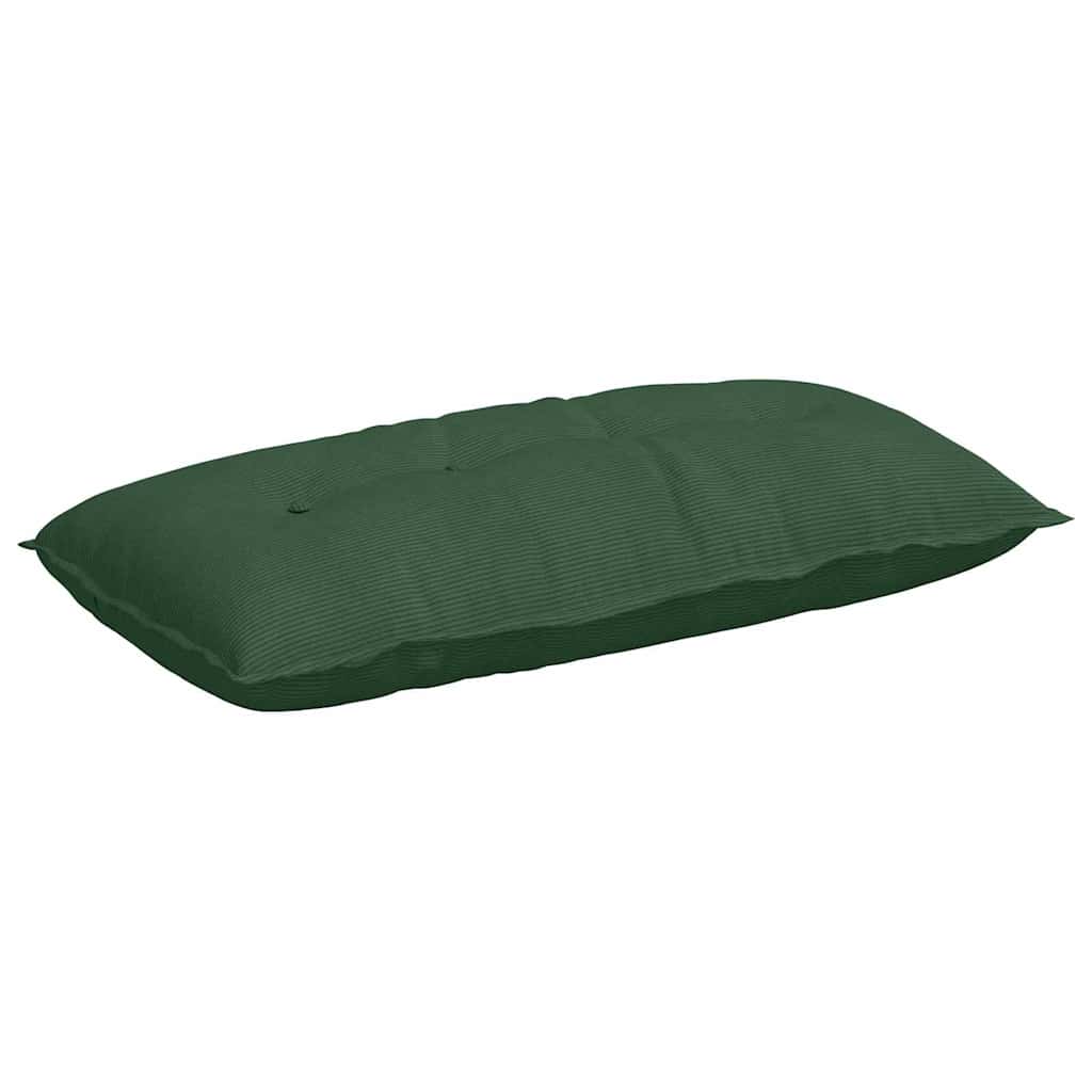 Vidaxl rugkussen jungle groen 100 x 50 cm cordstof
