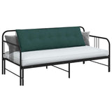 Vidaxl rugkussen donkergroen 160 x 19 x 50 cm stof