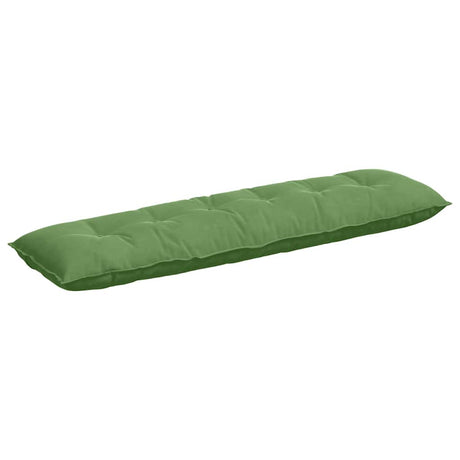 Vidaxl rugkussen lichtgroen 180 x 50 cm cordstof