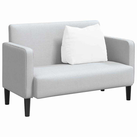 Vidaxl rugkussen wit 60 x 20 x 50 cm stof