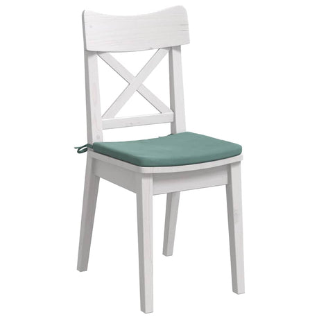 Vidaxl zitkussens 4 st fluweel zeegroen 40 x 40 x 3 cm