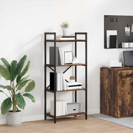 Vidaxl boekenkast 4-laags 56 x 34 x 133,5 cm bewerkt hout