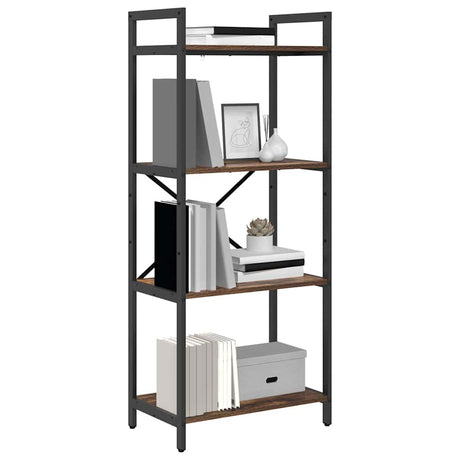 Vidaxl boekenkast 4-laags 56 x 34 x 133,5 cm bewerkt hout