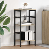 Vidaxl boekenkast 2-laags 40 x 29,5 x 81 cm bewerkt hout sonoma eiken
