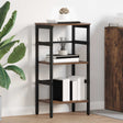 Vidaxl boekenkast 2-laags 40 x 29,5 x 81 cm bewerkt hout gerookt eiken