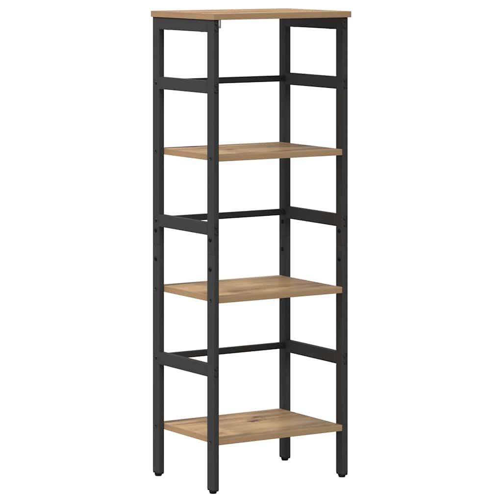 Vidaxl boekenkast 3-laags 40 x 29,5 x 115 cm bewerkt hout