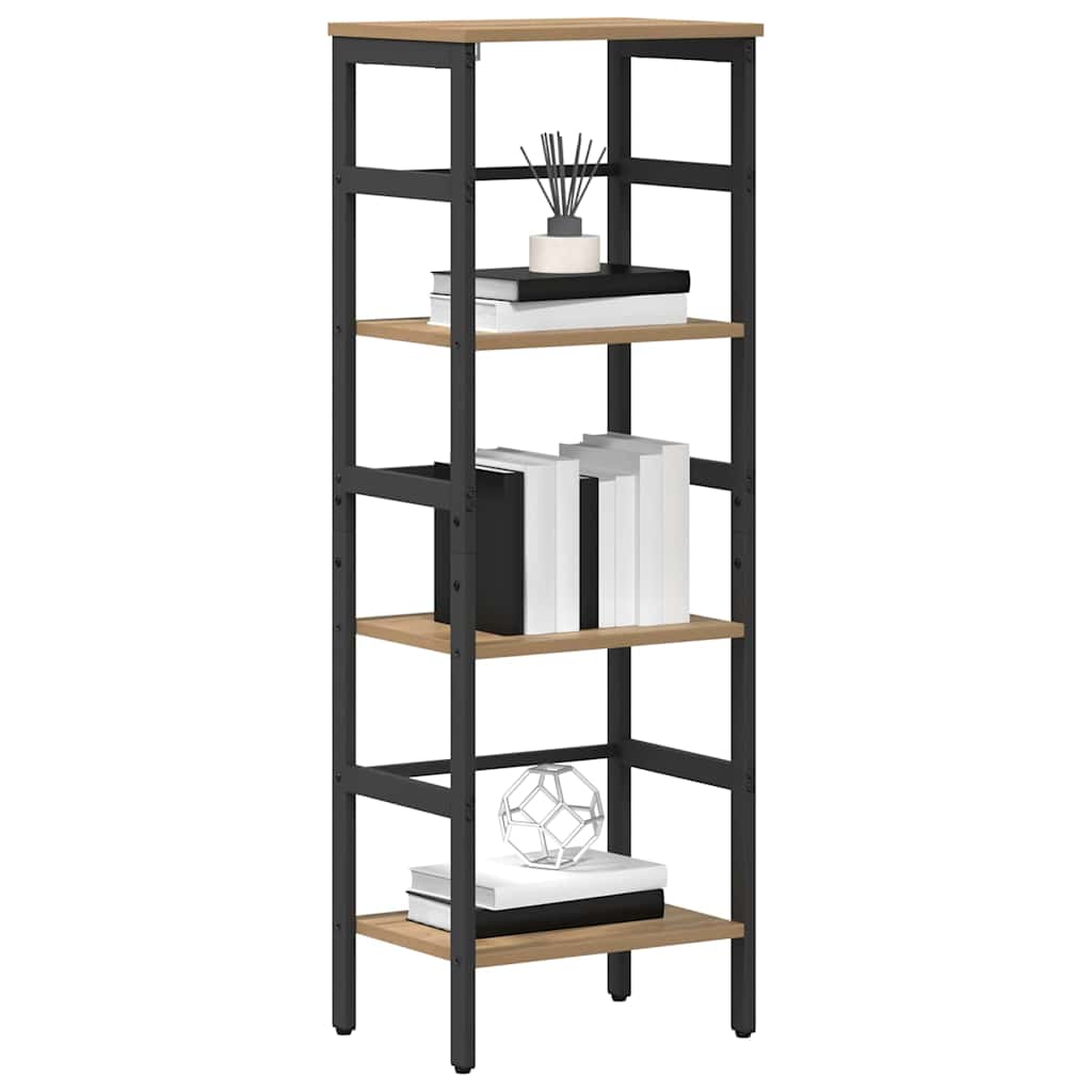 Vidaxl boekenkast 3-laags 40 x 29,5 x 115 cm bewerkt hout
