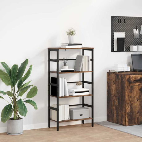 Vidaxl boekenkast 3-laags 60 x 29,5 x 115 cm bewerkt hout