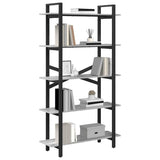 Vidaxl boekenkast 5-laags 100 x 33,5 x 178 cm bewerkt hout