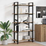 Vidaxl boekenkast 5-laags 100 x 33,5 x 178 cm bewerkt hout