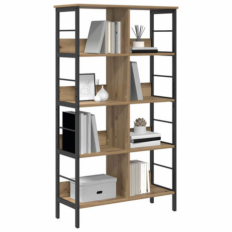 Vidaxl boekenkast 8-laags 82 x 32 x 144,5 cm bewerkt hout