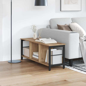 Vidaxl boekenkast 3-laags 102 x 32 x 40,5 cm bewerkt hout