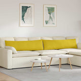Vidaxl sofa kussens 2 stuks geel 145 x 40 cm cordstof