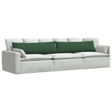 Vidaxl sofa kussens 2 stuks donkergroen 145 x 40 cm cordstof